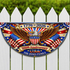 Custom Family Name America 250th Anniversary Non-Pleated Fan Flag HA75 921072