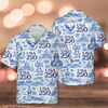 America 250th Anniversary Toile De Jouy Style Hawaii Shirt CH07 910426