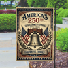 Custom Family Name America 250th Semiquincentennial Garden Flag HO82 901422