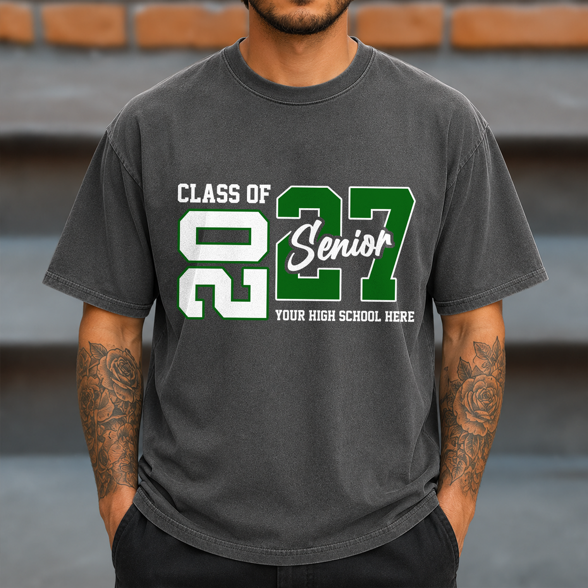 Personalized Class of 2027 Senior Comfort Shirt Graduation Gift LM32 669787