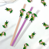 Custom Funny Face Class of 2026 Graduation Decoration Colorful Straws TH10 169131