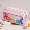 Custom Yarn Name Corduroy Pencil Case, Back to School Gift, Gift for Kids LM32 669273