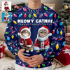 Custom Photo Meowy Catmas Christmas Ugly Sweater HA75 892970