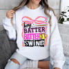 Retro Softball Batter Batter Swing Softball Family Bright Shirt HO82 893650