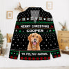 Custom Dog Photo Merry Christmas Ya Filthy Animal Pajamas TH10 894289