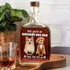 Custom Photo Keep That Shit Up Dad - Personalized Whiskey Bottle For Dog Lovers LM32 895117