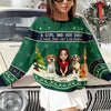 A Girl With Her Dogs - Personalized Ugly Sweater TH10 896263