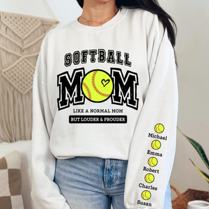 Baseball mama, Loud and Proud Baseball Sweatshirt Personalized Gift For Mother's Day HO82 893644