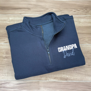 Custom Name Golf Quarter Zip Sweater Perfect Gift for Golf Lovers LM32 897603