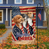 Custom Photo God Bless America Garden Flag TH10 898891