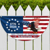 Personalized 250 Years Of Freedom 1776–2026 Eagle Non-Pleated Fan Flag HO82 901306