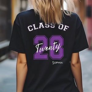 Class Of 2025 Personalized Custom Backside Shirt C394 895260