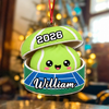 Personalized Sport Dumpling Acrylic Ornament, Festive Keepsake for Sports Lovers HA75 919366