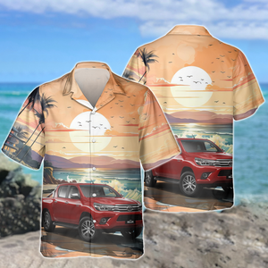 Custom Photo Sunset Hawaii Shirt For Car Lover TH10 892633