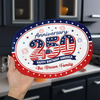 Custom Family Name 250th Happy Birthday America 1776-2026 Anniversary Platter HO82 902694