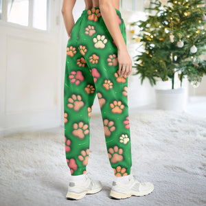 Personalized Dog With Paw 3D Effect Sweatpants For Christmas TH10 896623