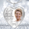 Custom Photo God Has You In His Arms, I Carry You In My Heart Memorial Necklace LM32 899389
