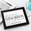 Custom Photo You Are The Best Dad In The World Picture Frame Father's Day Gift HA75 921516