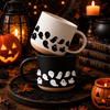Personalized Trick Or Treat Ghost Pottery Mug Halloween Gift LM32 669567