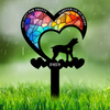 Personalized You Were My Favorite Hello & My Hardest Goodbye Dog Loss Garden Stake LM32 893853