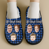 Custom Family Funny Faces Family Together Slippers HA75 898040