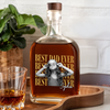 Personalized Vintage Photo Best Dad Mom Ever Whiskey Bottle CH07 911516