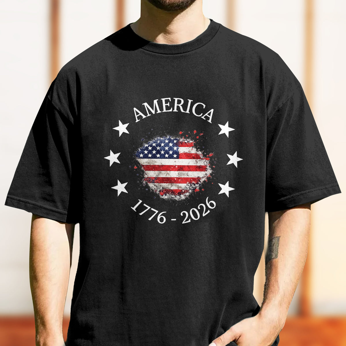 America 250th Anniversary 1776 – 2026, Vintage USA Flag Patriotic Comfort Shirt TH10 170123