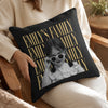 Custom Vintage Photo Pillow - Personalized Gift for Family TH10 170325