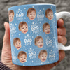 Custom Face Best Dad Ever Print Full Mug Father's Day Gift CH07 911556