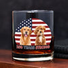 Custom Photo 250 Years Strong Dog Cat Vintage Retro Whiskey Glass HO82 901286