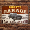 I Can Fix Anything Customized Classic Metal Signs Custom Garage Sign Gift for Dad Grandpa CH07 896224