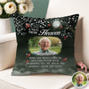 Custom Photo A Hug From Heaven - Personalized Memorial Pillow CH07 896486
