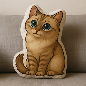 Custom Dog Cat Cartoon Photo Shaped Pillow For Dog Lovers Cat Lovers CH07 896448