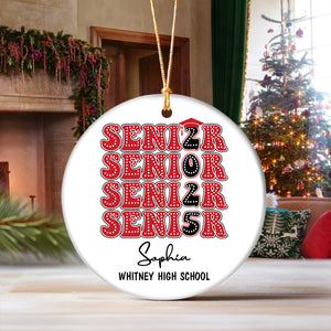 Personalized Senior 2026 Ceramic Ornament Gift For Graduation LM32 897321