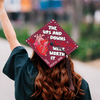 The Ups And Downs Were Worth It - 2026 Personalized Graduation Cap Topper HA75 920606
