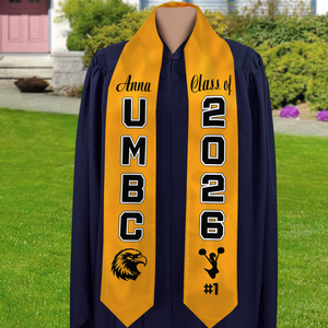 Personalized Senior Graduation Stole – Custom Graduation Sash Gift LM32 897705