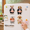 Custom Funny Photo Pet Belly Squishy Fridge Magnet Gift For Dog Lover Cat Lover CH07 911870
