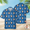 Custom Photo Best Dad Ever Hawaii Shirt - Personalized Father’s Day Gift HA75 921318