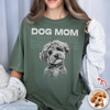 Custom Name & Photo Vintage Style Dog Cat Dad Mom Comfort Shirt LM32 669419