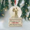 Dancing Couple Snow Globe - Personalized Acrylic Ornament CH07 899510