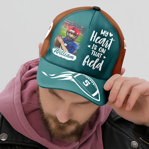 Personalized I Will Always Be Your Biggest Fan Custom Photo Classic Cap GameDay Gift For Football, Baseball, Soccer Family CH07 895826