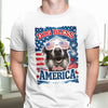 Custom Photo Dog Bless America White Shirt For Dog Lover TH10 898577