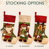 Personalized 3D Christmas Stockings, Santa, Snowman or Reindeer Design LM32 670277