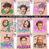 Custom Funny Photo Bachelorette, Birthday Party Tattoos Favors LM32 897663
