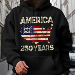 250 Years America Anniversary 250th Independence Day Dark Shirt HA75 897364