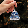 Personalized Custom Family Name, Christmas Home For The Holidays, Acrylic Ornament TH10 170663