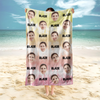 Custom Name And Photo Beach Towel TH10 892799
