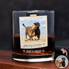 Best Dog Dad Ever Custom Dog Photo Whiskey Glass Dad Gifts CH07 911422