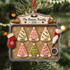 Personalized Custom Family Name Cookie Christmas Tree Acrylic Ornament For Family TH10 171135