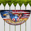 250 Years God Bless America Flag, Patriotic 1776-2026 Freedom Non-Pleated Fan Flag HA75 920136